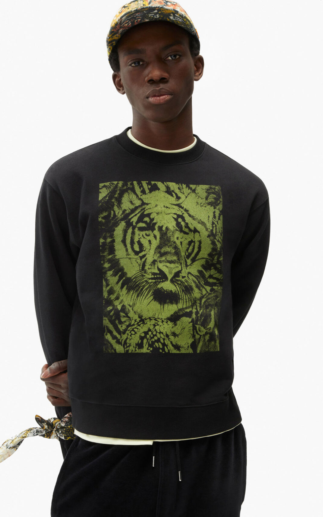 Kenzo Wildtigers Sweatshirt Herr | 26139-ANYV